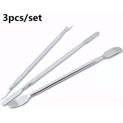 3PCS/Set PC Tablet Metal Spudger Disassemble Tools Repair Opening Pry Hand Tool Kit Blade Mobile Phone For iPhone For iPad