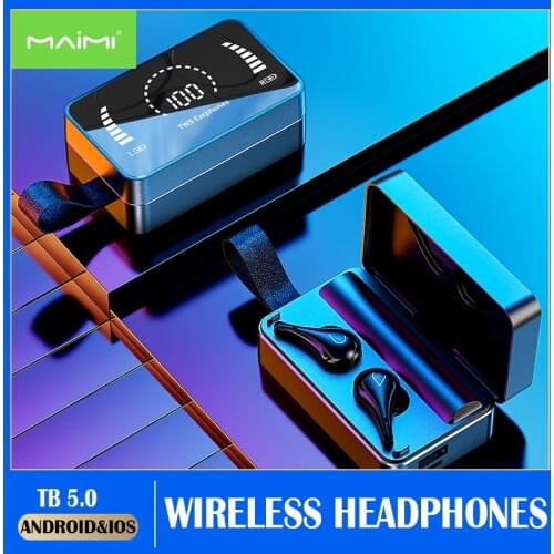 H3 9D Stereo Wireless Headphones Bluetooth 5.0 TWS With Microphone 3500mAh Charging Case Sports Waterproof Earbuds Headsets