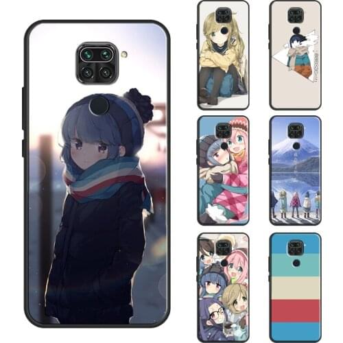 Yuru Camp Anime Case For Xiaomi Redmi Note 10 9 8 Pro Note 9S 8T Note 7 Cover Shell For Redmi 9 9A 9C 9T