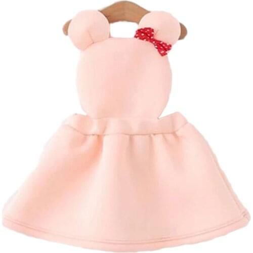 Girls Cartoon Princess Party Dresses Summer Backless Childrens Costume Baby Girl Strap Dress Clothes 2-6Y Kids Clothing
