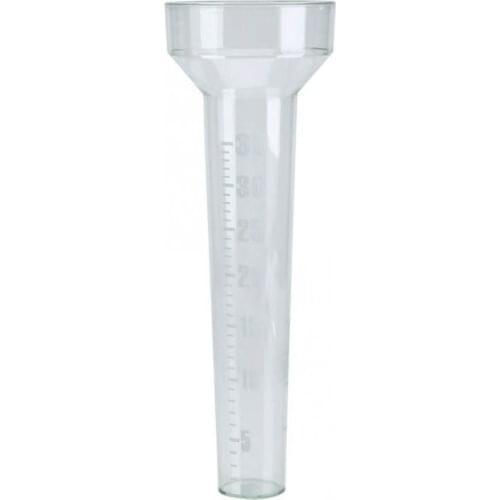 35mm Capacity Rain Gauge Measure Plastic Tube Udometer Easy to Read Compatible with Outdoor Garden Yard 9.5 inches R7UB