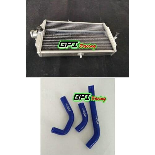GPI Aluminum radiator + HOSE for Fit Honda RS 125 RS125 1987-1994 1988 1989