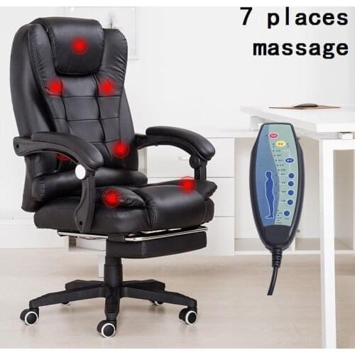 Bilgisayar Sandalyesi Gamer Sedie Sandalyeler Fotel Biurowy Fauteuil Leather Poltrona Silla Gaming Cadeira Massage Office Chair