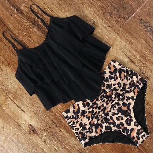 MOSHENGQI Swimwear With Ruffles