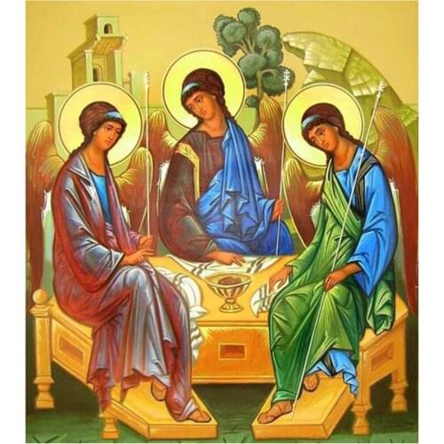 New Arrivals 5D DIY Full Round/Square Diamond Painting Religions 3D Embroidery Cross Stitch Rhinestone Mosaic Home Decor Y1172