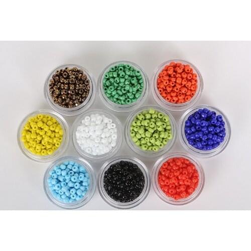 Wholesale 3mm 1000pcs Multi-Colored Beads for Choose Czech Glass Seed Beads for Jewelry Making Loose Beads
