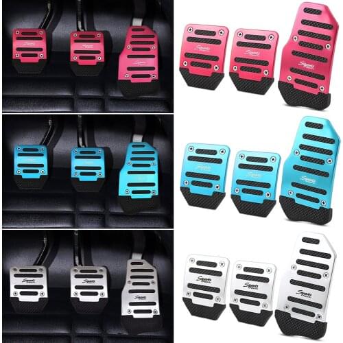 Car rest pedal Foot Fuel Brake Clutch pedals For Peugeot 206 207 208 301 307 308 407 2008 3008 4008