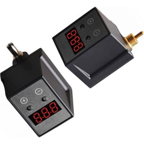 Rechargable RCA/DC Tattoo Machine Rotary Machine Pen Mini Power Device Tattoo Supply Wireless Tattoo Power Supply