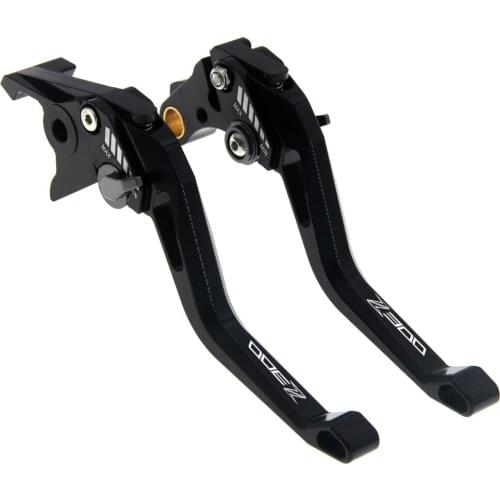RiderJacky 3D Rhombus Hollow Adjustable Z 300 Motorcycle Brake Clutch Levers For Kawasaki Z300 (w and w/o ABS) 2013-2018 16 2017