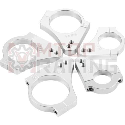 Universal Motorcycle Aluminium Steering Damper Fork Frame Mounting Clamp Bracket 30mm 32mm 33mm 35mm 37mm 38mm 39mm 40mm 45mm