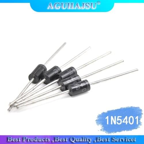 20PCS 1N5401 IN5401 3A/100V DO-27 rectifier diode