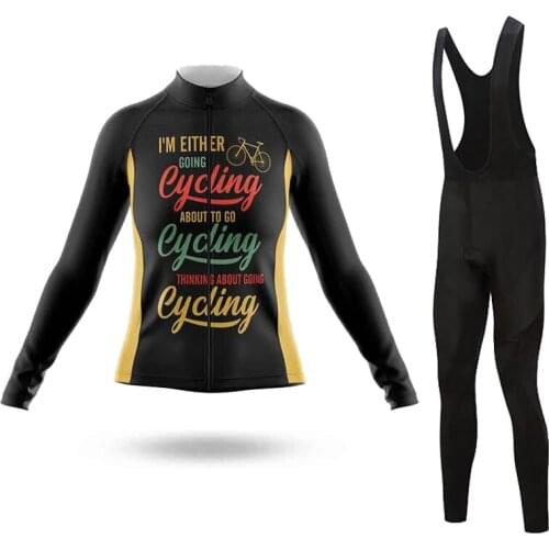 2021 Po Team Autumn Ladys Cycling Jersey Long Sleeve Clothes Mtb Suit Bike Tight Uniform Bicycle Wear Set Maillot Cyclisme Femme