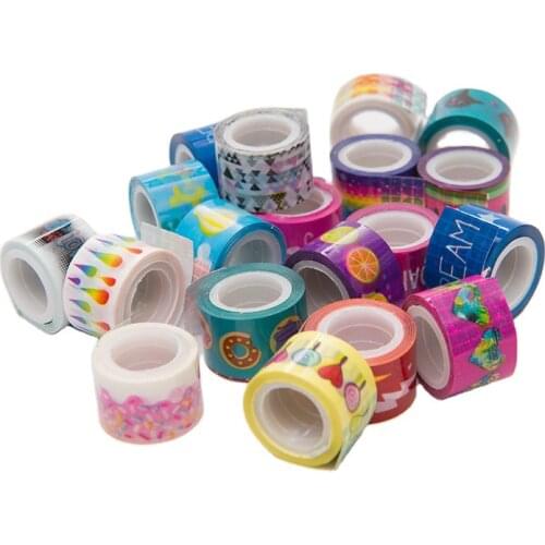 3pcs/lot Cute Mini Cartoon Diy Decoration Tape Washi Scrapbooking Decorative Adhesive Tapes Paper Japanese Stationery Sticker