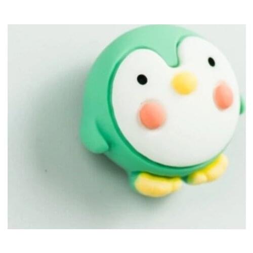 6pcs the green penguinPush Pins Thumb Thumbtack Board Pins Drawing Photo Wall Studs Office School Supplies