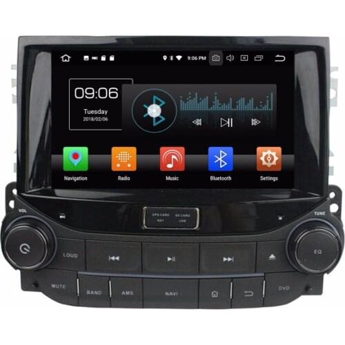 Octa Core 8 inch 8 core Android 9.0 Car Radio DVD player GPS for Chevrolet MALIBU 64G ROM NAVIGATION 4G RAM STEREO MEDIA AUTO