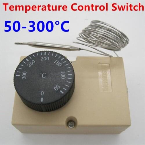 AC220V 50-300C temperature Control switch thermostat temperature controlled switch temperature controller waterproof box