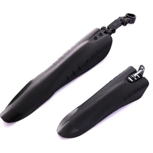 2Pcs Mountain Bike Mudguard Road Bike Riding Tire Front and Rear Mudguard Kit Bicycle Mudguard Wing Guard Bicycle Accessories