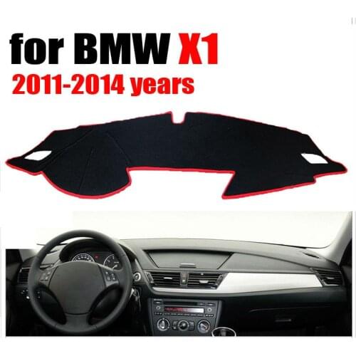 Car dashboard covers for BMW X1 2011-2014 years Left hand drive dashmat pad dash cover auto dashboard accessories