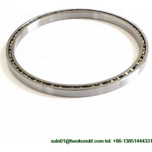 KF080AR0/KF080CP0/KF080XP0 Thin Section Ball Bearings (8x9.5x0.75 in)(203.2x241.3x19.05 mm) Brand Robotic Bearings