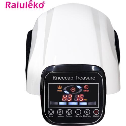 Knee Massager Electric Vibration Heating Massage Joint Physiotherapy Massage Pain Relief Rehabilitation Equipment Care Tool