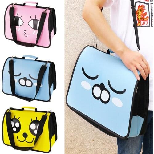 Portable Pet Carrier Bag Cat Outdoor Breathable Shoulder Handbag Dog Collapsible Mesh Folding Cage Puppy Travel Kitten Backpack