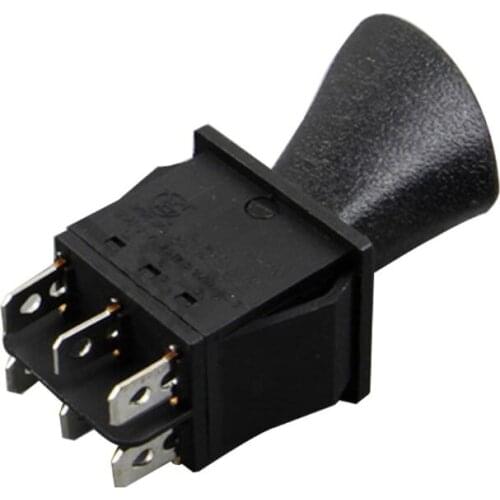 Forward-Stop-Back DPDT 6Pin Latching Slide Rocker Switch KCD4-604-6P Car Switch Accessories