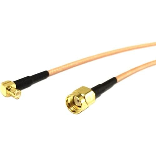 RP SMA Male plug with socket Switch MCX Male Right Angle Pigtail Cable RG316 15cm Wholesale Fast Ship