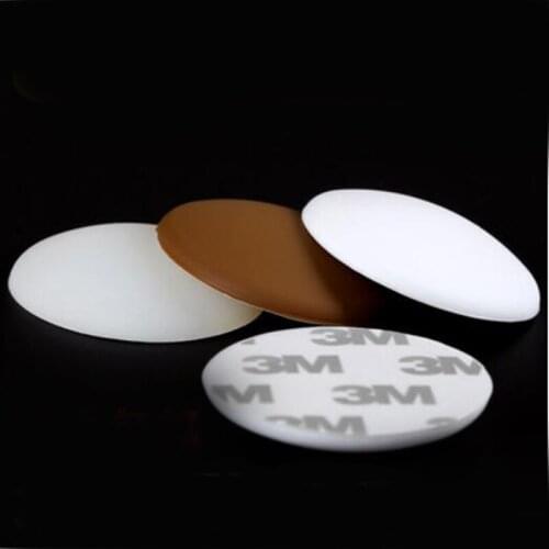 5pcs self adhesive wall sticker silicone wall crash cushions fender doorknob lock protective pad