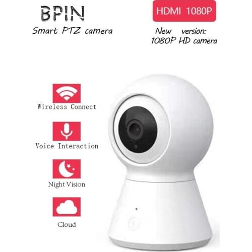8-10 Meters Smart Camera 1080 HD Webcam Video Ip Camera Indoor Cameras Baby Security Monitoring For IOS & Android US Plug