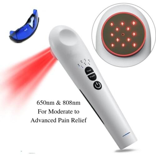 Pain Management 650nm and 808nm handheld LLLT Cold Laser Therapy Device Pain Relief home use cold laser therapy device