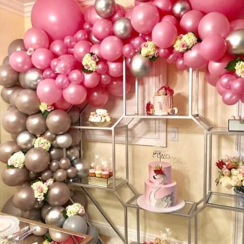 New Latex Balloon Garland Kit Retro Dusty Pink Ballons Wedding Birthday Party Decor Baby Show Balloon Arch Ballon Globos