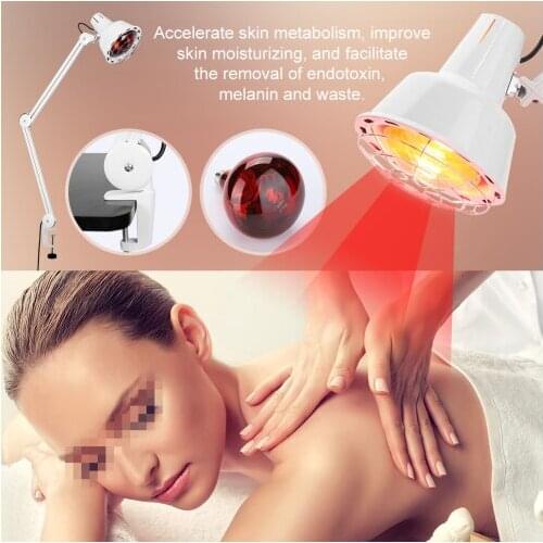 Health Infrared Heat Lamp Heating Therapy Light Therapeutic Pain Relief Health Bulb Physiotherapy Instrument Massage