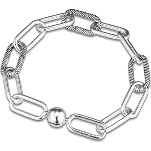 CKK Bracelet Link ME Bracelets For Women Men Pulseira Feminina Masculina Pulseras Mujer Silver 925 Jewelry Bransoletki damskie