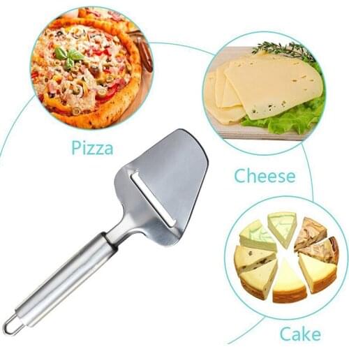 1Pcs Silver Color Stainless Steel Cheese Plane Slicer Cheese Butter Grater Cutter Cheese Cake Knife For Cooking Kitchen Tools