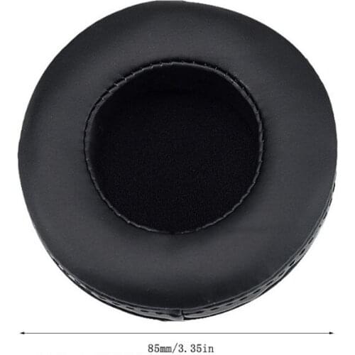 2PCS Leather Earpads Soft Foam Ear Cover Cushion for Skullcandy Hesh 2.0 Headset LX9B