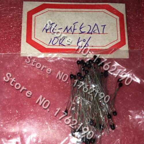 50PCS/LOT Thermistor NTC-MF52AT 10K 5% Accuracy B value: 3950 1