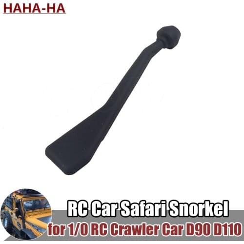 1/10 RC Car Accessories Rubber Safari Snorkel for RC Crawler Defender D90 D110 Body Shell Simulation Decoration