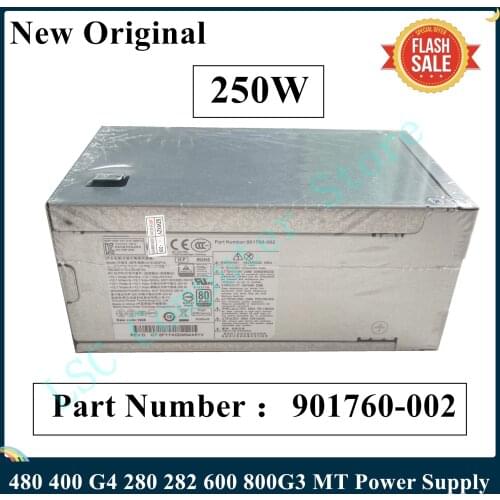 LSC New For HP 480 400 G4 280 282 600 800 G3 MT 250W Power Supply PCH022 PCG002 D16-250P1A D16-250P2A 901760-002 901761-001