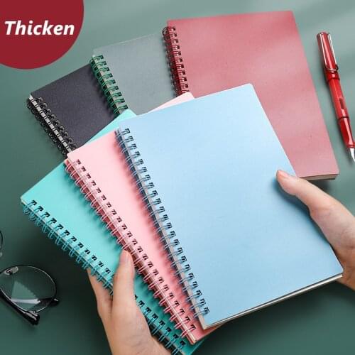 Notebook A5 Journal Thicken Medium Grid/Line Daily Weekly Planner Book Time Management Planner School Supplies Stationery Gift