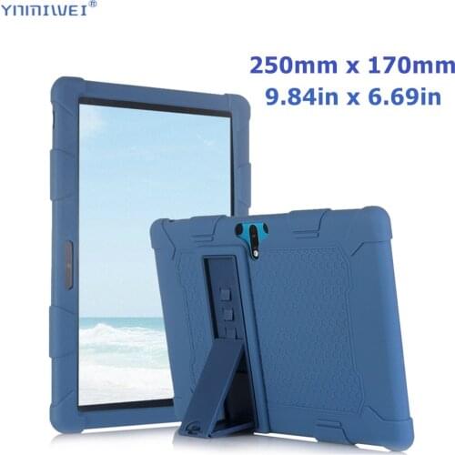 10.1 Inch Tablet Pc Cover Case Soft Silicone L 9.84in W 6.69in for Kids Tablet 10.1 Inch Shell Cases Length 250mm Wide 170mm