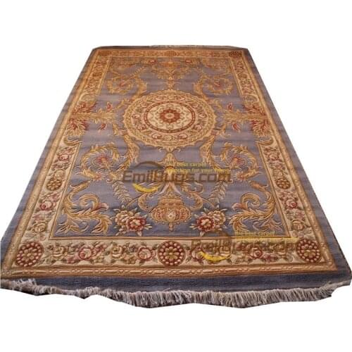 Rug design Antique French Savonnerie Rug Woven Carpets For Living Room Luxury Rug New Carpet Wool Knitting 3d carpet