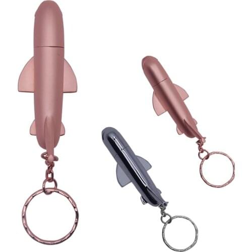 Hot sale Airplane shape Metal USB Flash Drive pendrive 128GB 64GB 32GB 16GB 8GB flash Memory stick pen drive usb stick cle usb