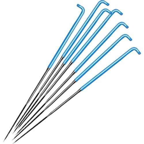 LMDZ 7 Pcs Blue Needle Felting,Wool Felting Supplies Felting Needles, Felting Tool with Plastic Box for Wool Felting and DIY