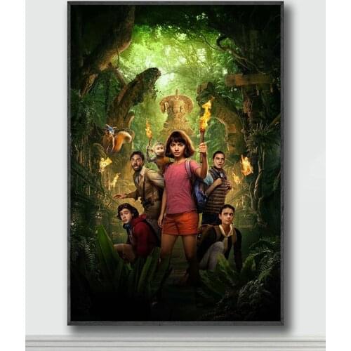 NJ142 Dora and the Lost City of Gold Movie 3 Silk Posters and Prints wall art Art Poster Home Decor