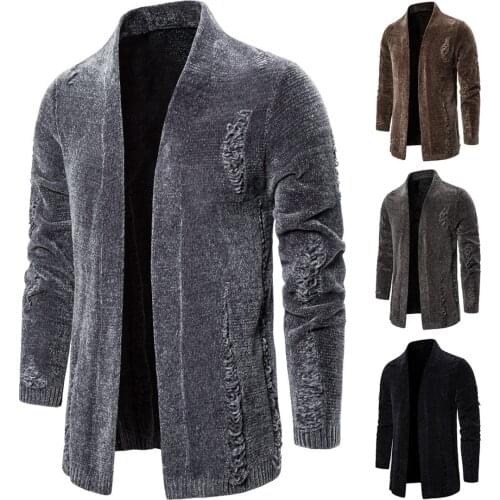 YM041 New Fashion Mens Spring and Autumn Clothing Knitted Cardigan Sweater