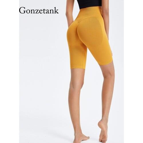 2021 New Five-Pointed Peach Hip Fitness Yoga Pants Women High Waist Seamless And Quick-Drying Five-Point Sports Shorts