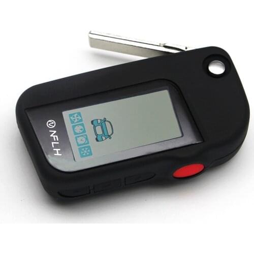 New Keychain GSM Remote Controller For Starline A93 Russian Vehicle Security Two Way Car Alarm System uncut blade fob ECO