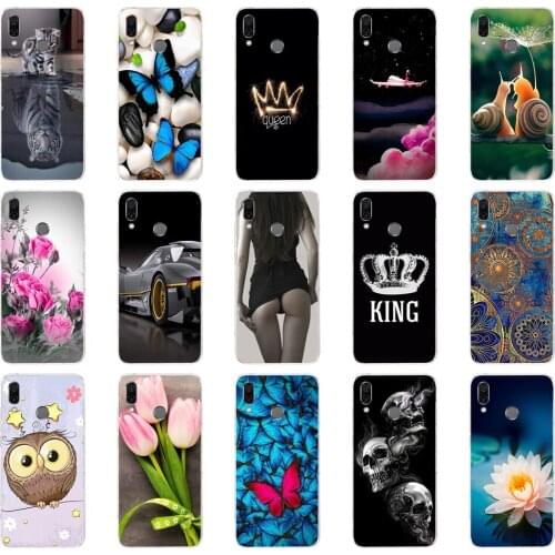 Silicone cover phone case for Huawei Honor play case cover Huawei Honor play soft tpu back cover full 360 protective bags 1