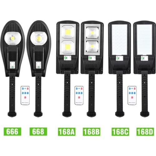 Led Solar Street Lights Outdoor Waterproof IP65 Solar PIR Motion Sensor Garden Light Solar Lamp Wall