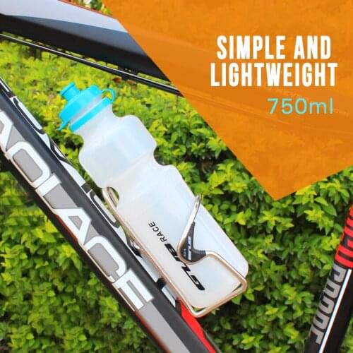 GUB RACE Urltra-Light 750ml Cycling Bike Bottle Food Grade PE Bicycle Bottle Cycling Water Bottle With Cover Water Bottle